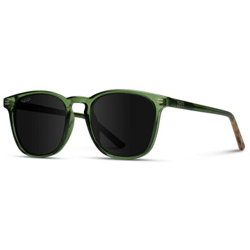 Nick Sunglasses — Emerald Green / Black Lens