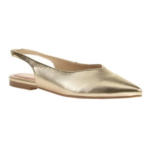 Hadiya Slingback Flat Gold