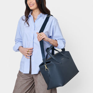 Milan Cabin Bag Slate Blue