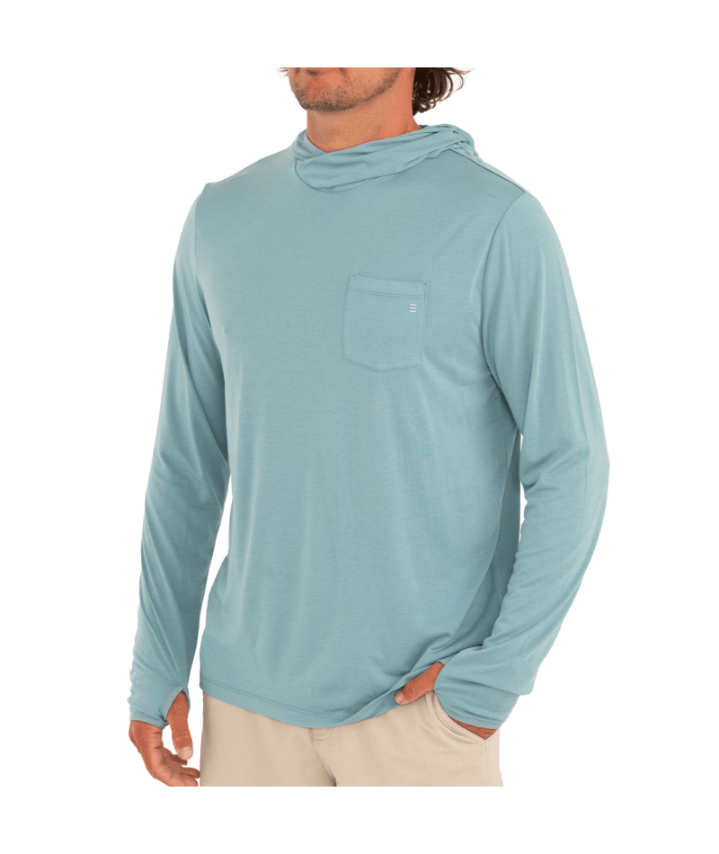 Free Fly Bamboo Lightweight Hoodie - Clearwater
